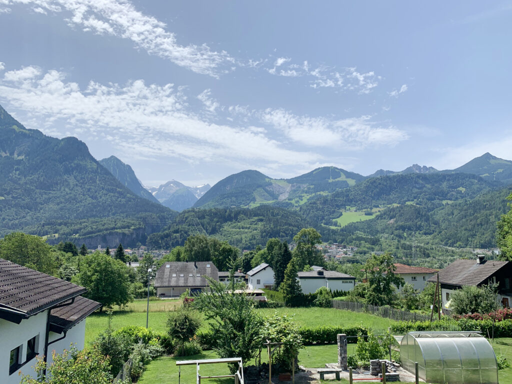 Aussicht links
